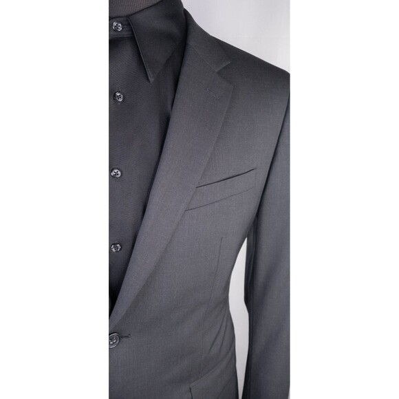 BANANA REPUBLIC Slim Blazer Sport Coat 2 Button Casual Jacket Size 40R WOOL Suit - Picture 4 of 15